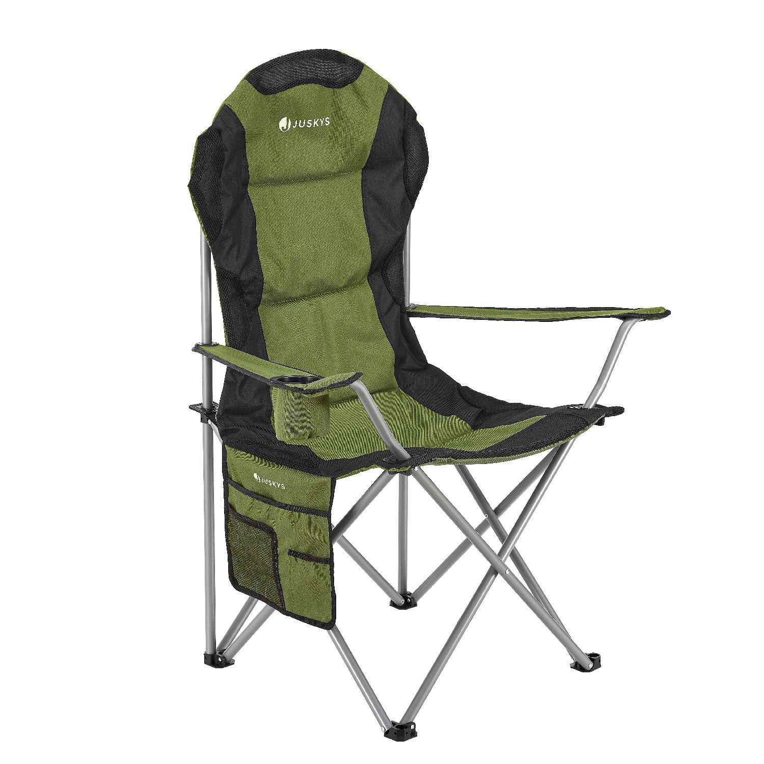Image of Camping Chair With Bottle Holder & Carry Bag
