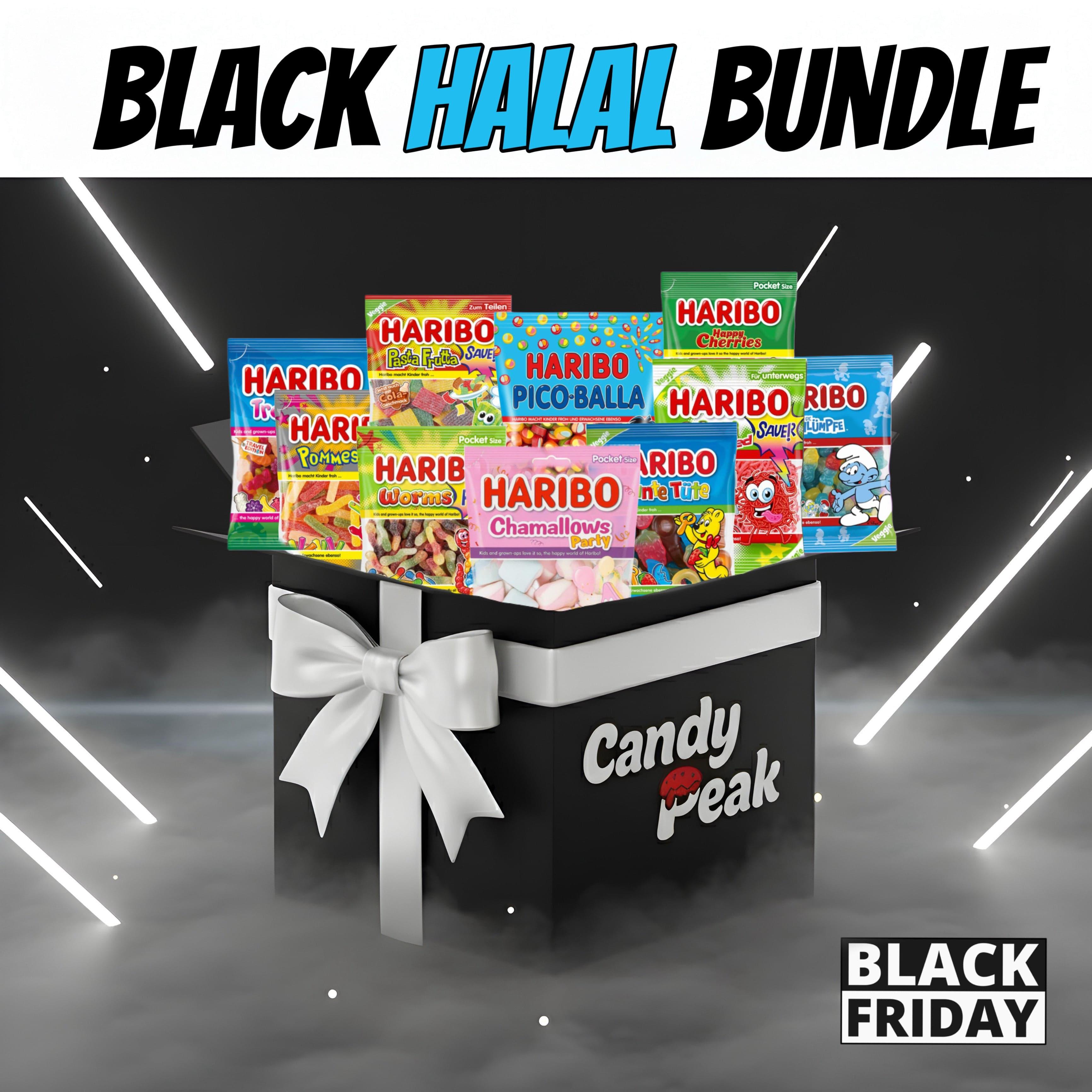 Black Halal Bundle (20x Haribo Halal/vegan)