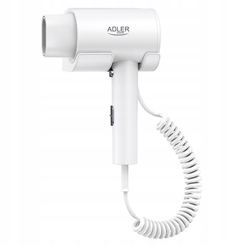TEMU Sèche-cheveux mural pour salle de bain d'hôtel, sèche-cheveux professionnel avec de la température et concentrateur, sèche-cheveux avec