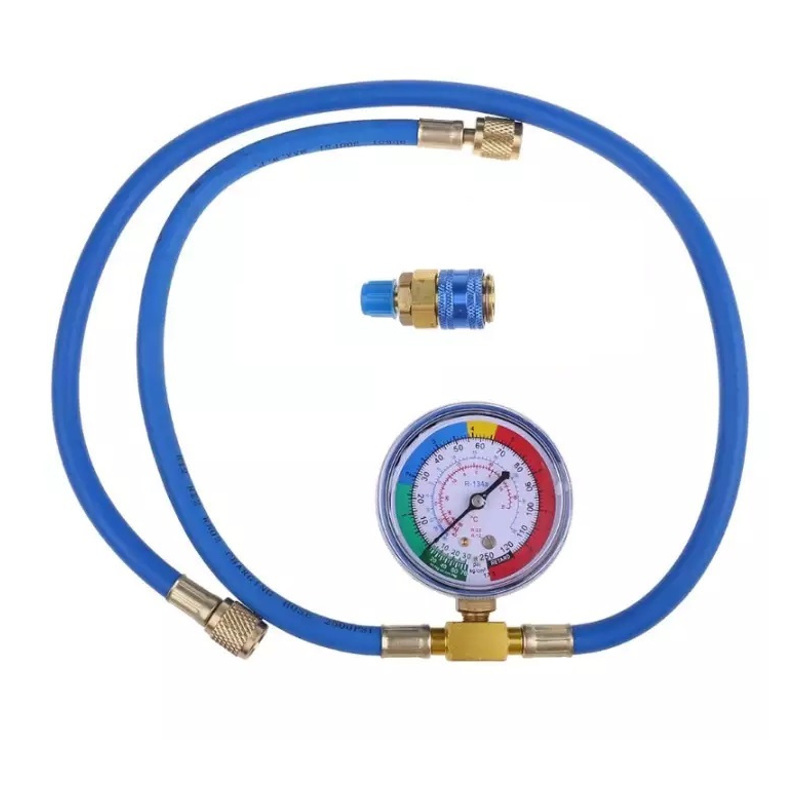 Image of Refrigerant-refrigerant Filling Set, Hose-manometer, R600a, R290, R134a, Automatic Air Conditioning