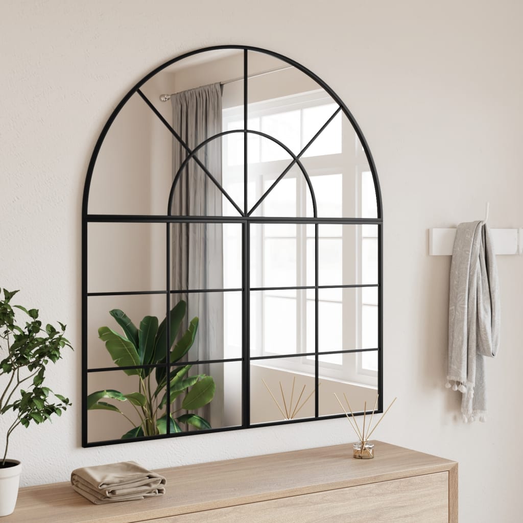 Image of Vidaxl Wall Mirror Decorative Mirror Bathroom Mirror Hallway Mirror Hanging Mirror Bedroom Mirror Living Room Mirror Curved Wall Mirror