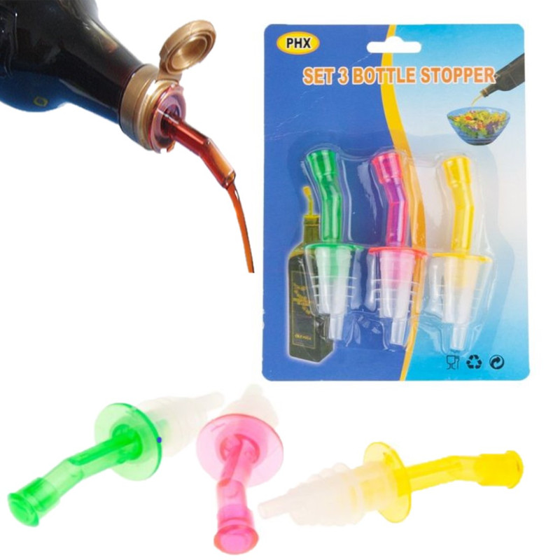 The Pourer Dispenser Tap For Alcohol 3 Colors Set