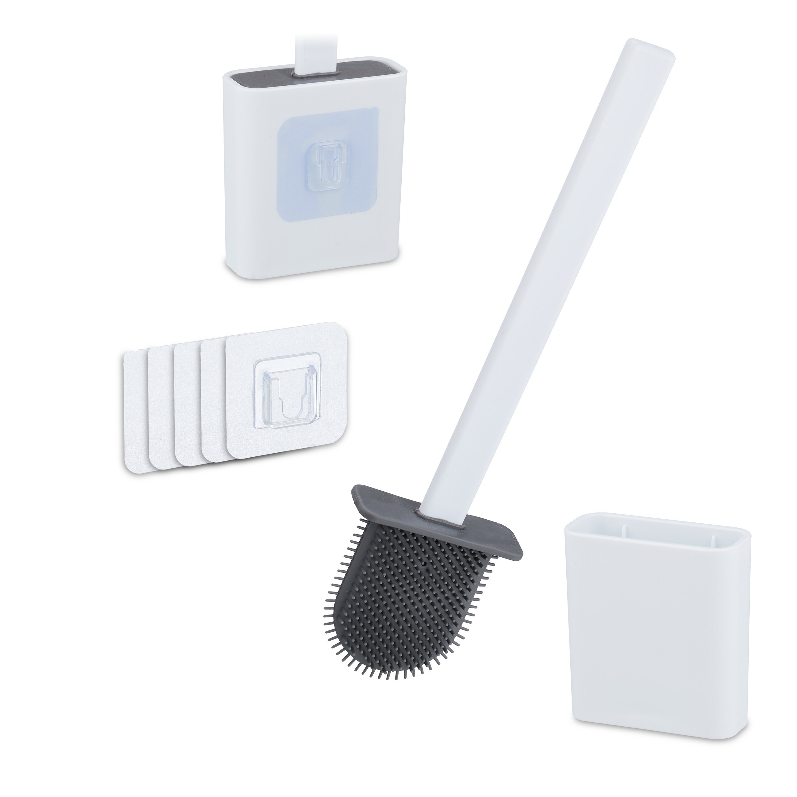 Toilet Brush In White