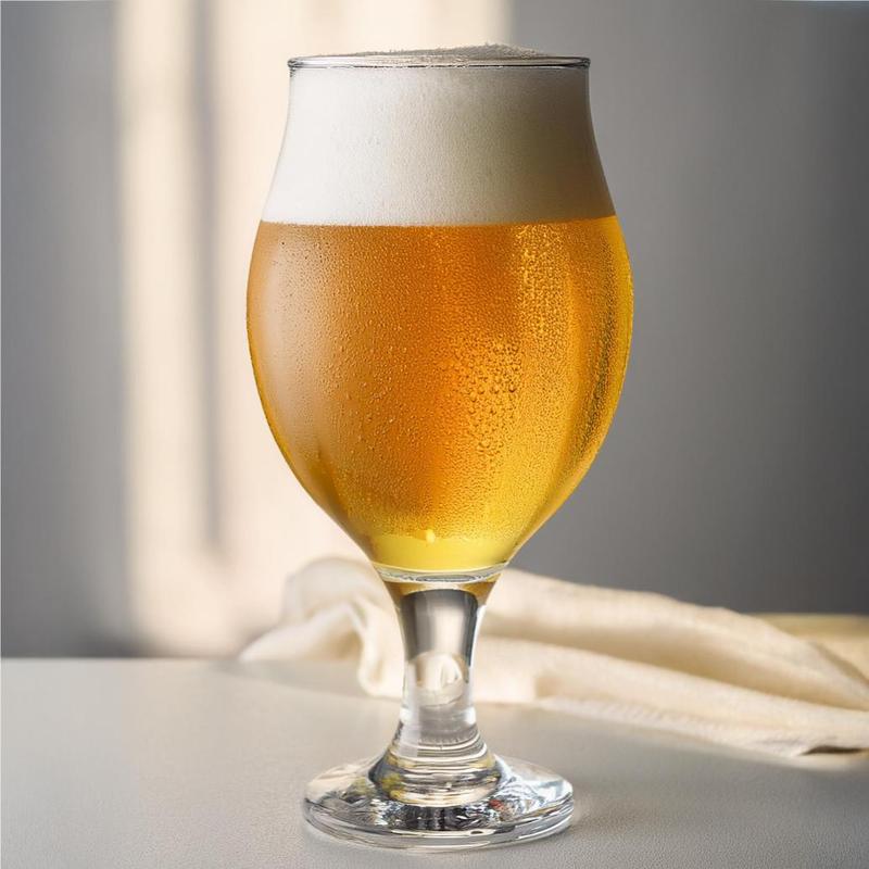 TEMU A Glass For Beer, A , Glasmark 1992, 500ml, Large Capacity, Glass, Durable, Elegant, Transparent, Design, Ideal For Lager, Ale, Craft Beer,