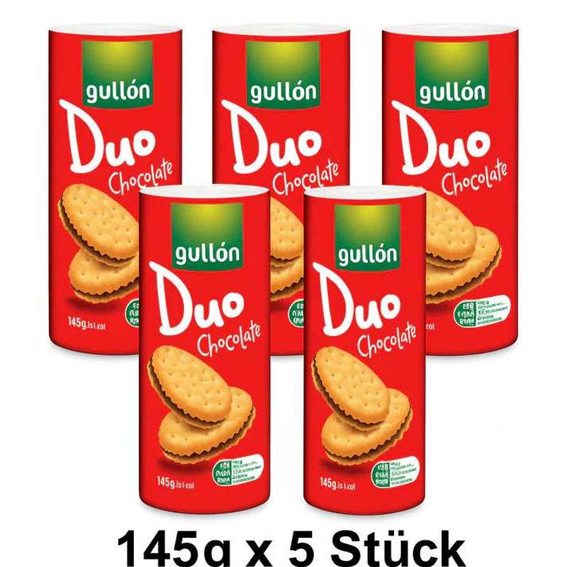 Gullón Duo Choco 5 X 145g