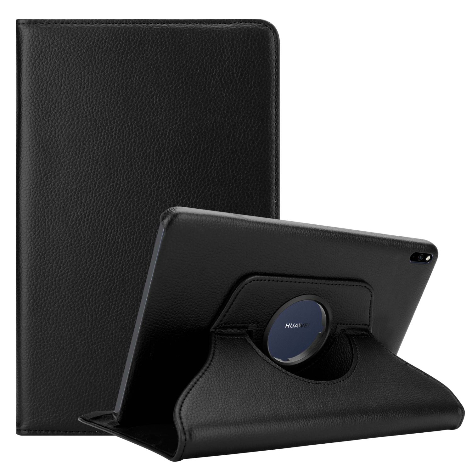 Image of Cadorabo Tablet Case Compatible For Huawei Matepad Pro 10.8 Inch, Faux Leather Soft Shell With Stand Function And Elastic Band Closure Flip Cover Etui Book Without Auto Wake Up Function
