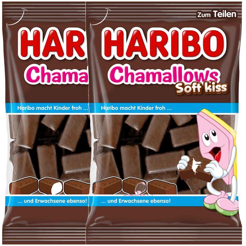 2x Haribo Chamallows Soft-kiss 200g (2x200g)