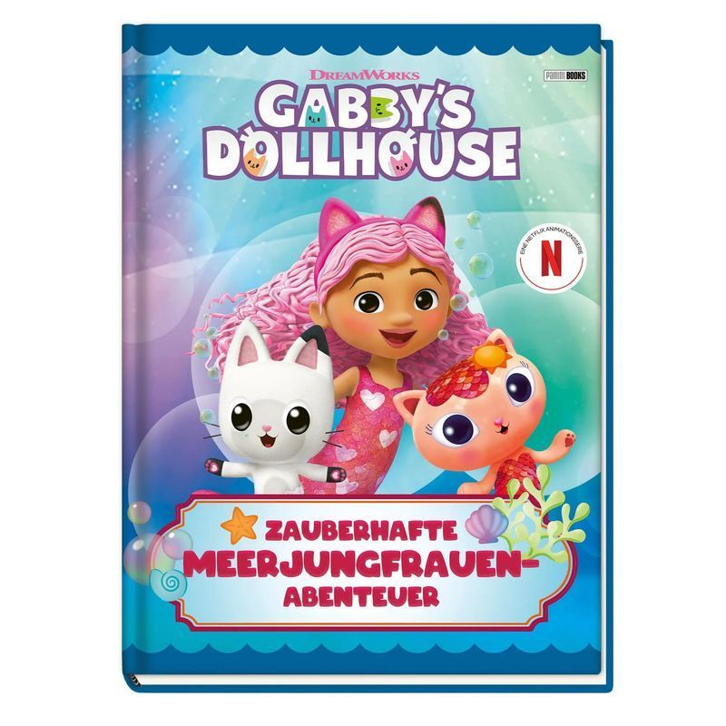 Image of Gabby's Dollhouse: Enchanting Mermaid Adventures - Book - Storybook - Claudia Weber - 48 Pages - German - 2025 - Panini Verlags Gmbh - Ean 9783833246111