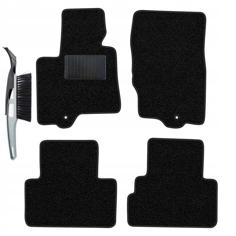 Image of Velour Floor Mats Complete Set Fitting Iq 2009-2016