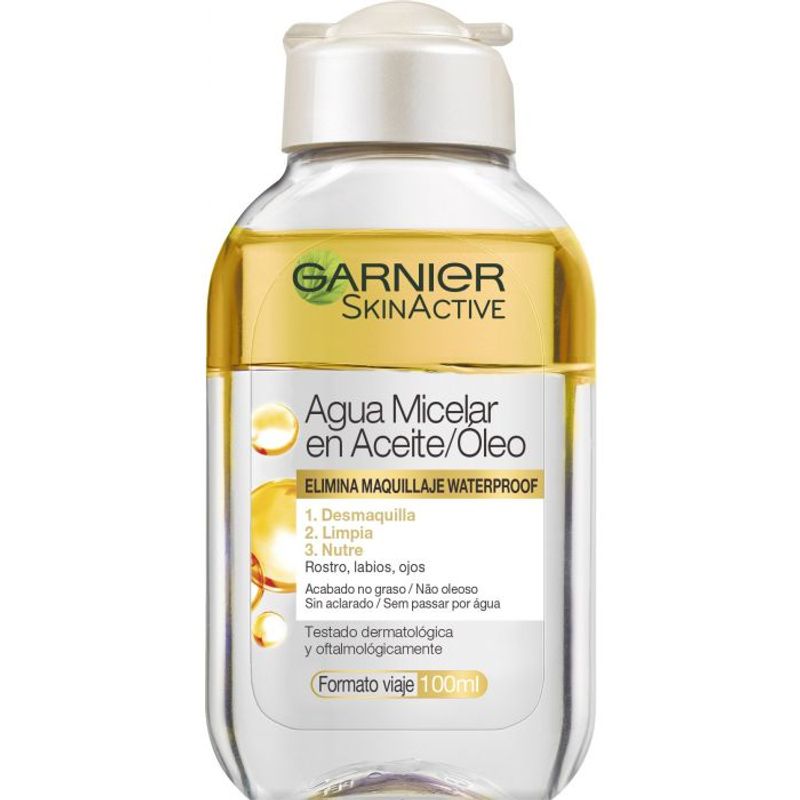 Garnier Skinactive Agua Micelar En Aceite 100Ml - Imagen 3