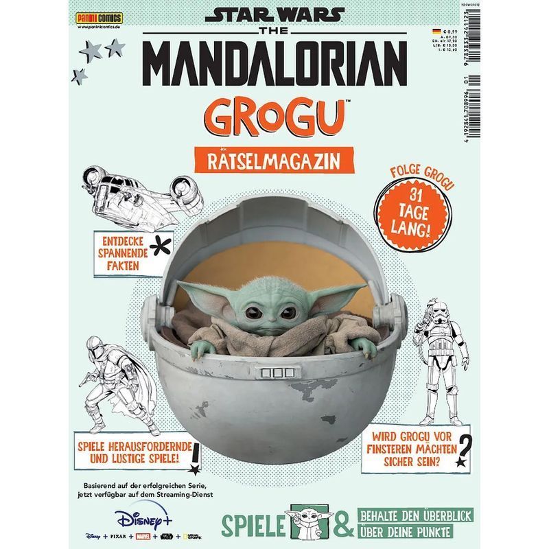Image of Star Wars The Mandalorian: Grogu - Puzzle Magazine - Panini - Paperback - 48 Pages - German - 2021 - Panini Publishing Gmbh - Ean 9783833241123