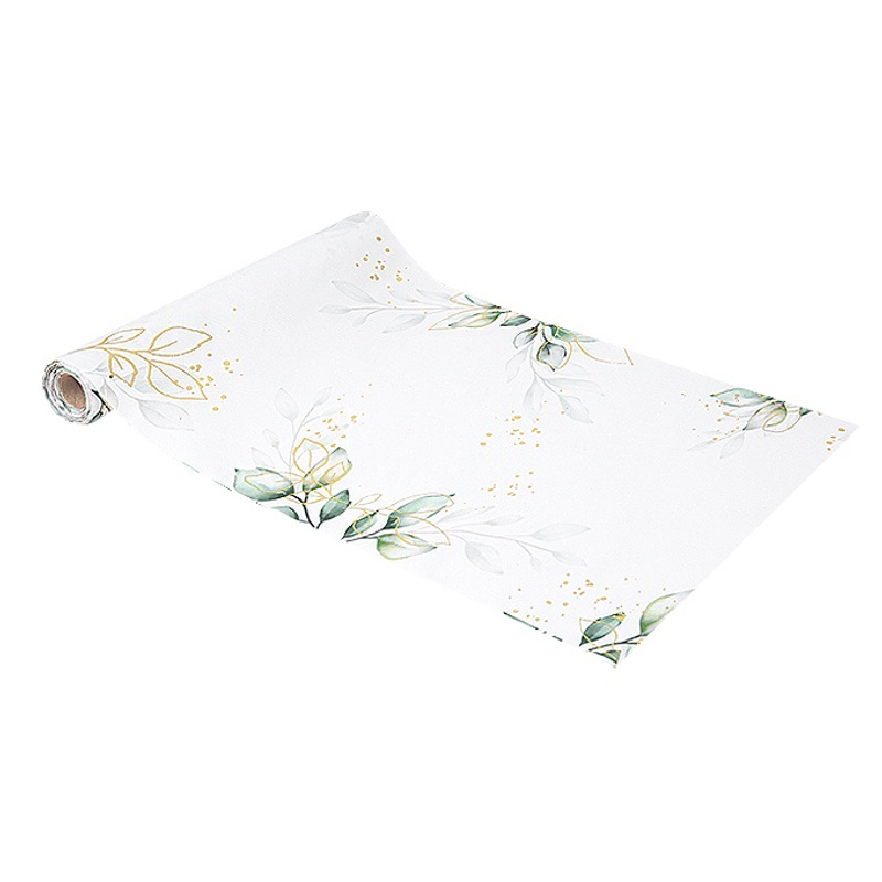 TEMU Chemin de Table Vert Sauge