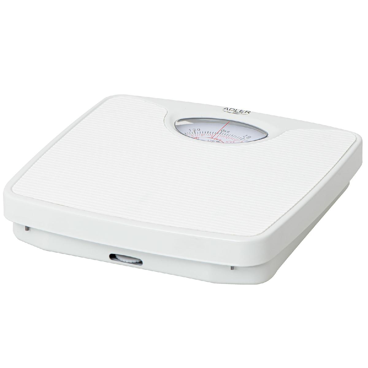 Adler Europe Mechanical Personal To 130 Kg White Ad 8151w