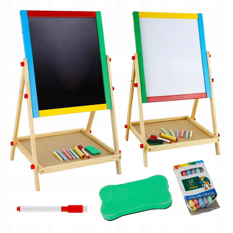 TEMU Magique Rotatif Magnétique en Bois avec Étagère pour Outils, Montage Facile