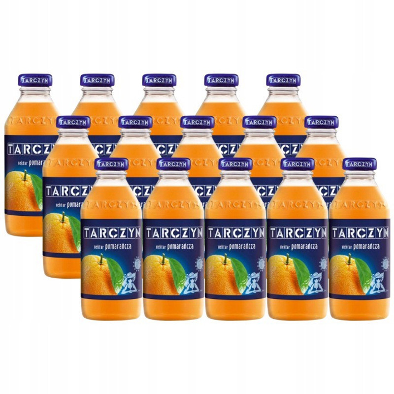 Image of Tarczyn Orange 300 Ml X 15 Pieces (**note:** Since The Original Text Is Already In Polish And Does Not Contain Any Additional Information, The Translation Remains The Same.)