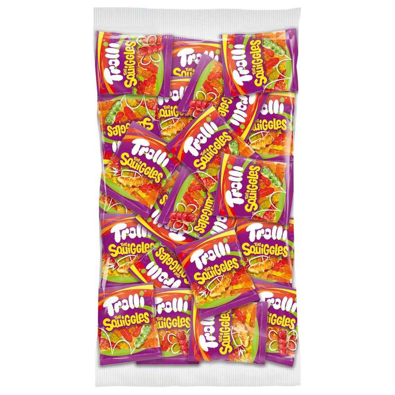 Trolli The Squiggles Minis 100x10, 5g Mhd: 23.04.2027