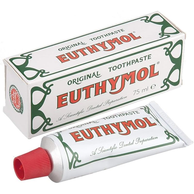 E-shop Euthymol Zahnpasta - Fluoridfreie Original Vintage Toothpaste 75 ml