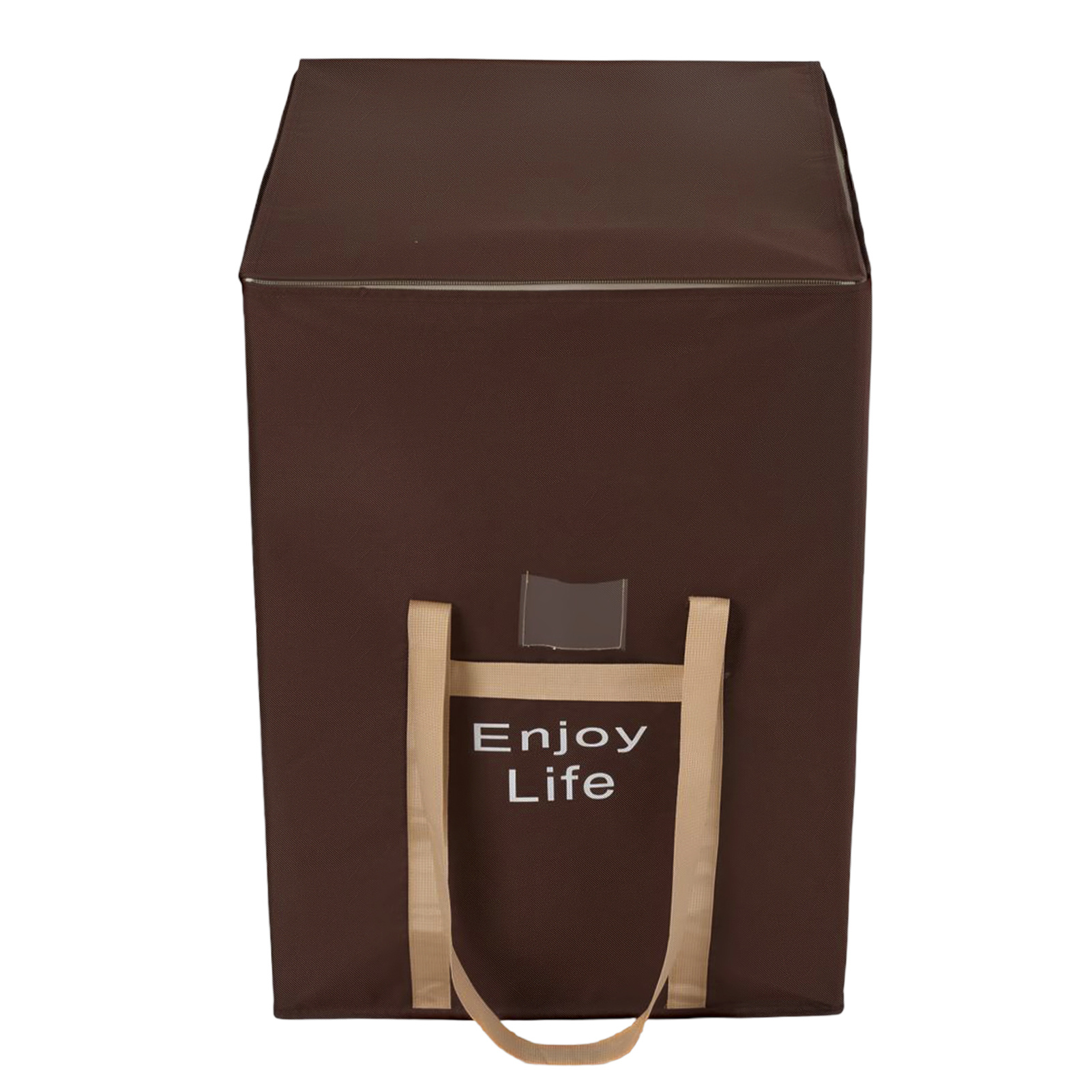 3pcs Stackable Closet Storage Box with Two-Way Zipper and Dual Side Handle