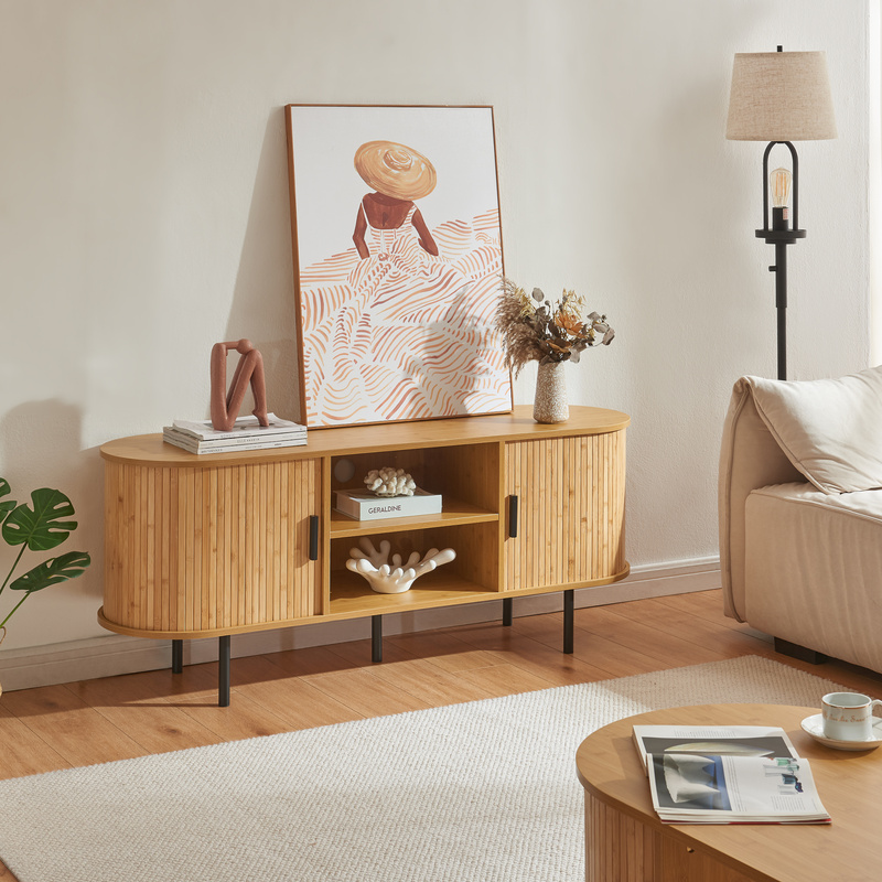 Tv Cabinet Tvedestrand 140x40x55 Cm /black
