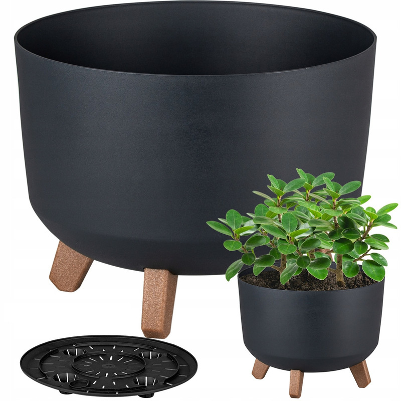 Round Planter On Legs, Cover