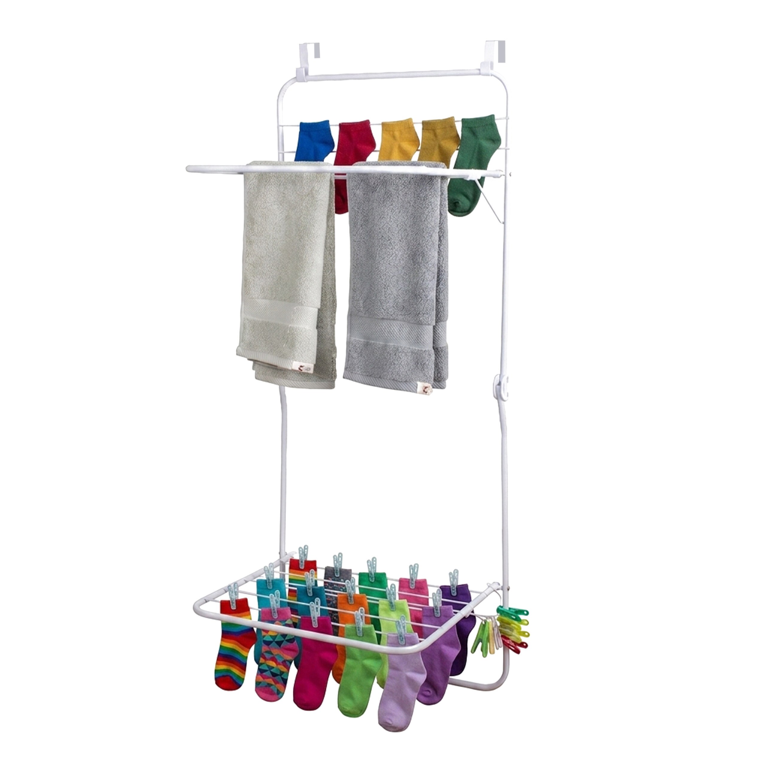 TEMU Drying Rack, White â (w)51 X (h)120 X (d)41 Cm