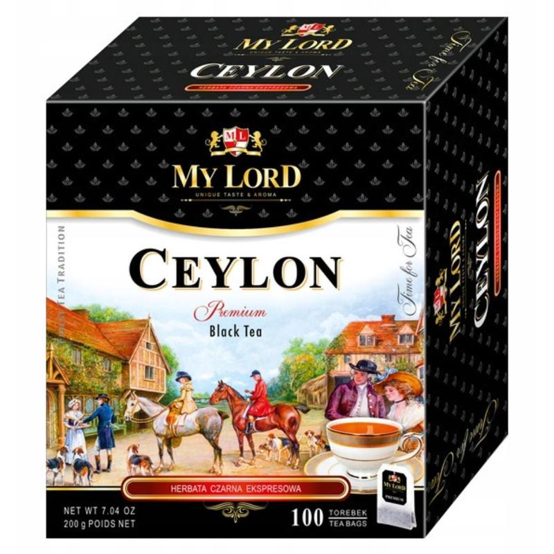 Image of Malwa My Lord Ceylon Black Tea 200 G (100 X 2 G)