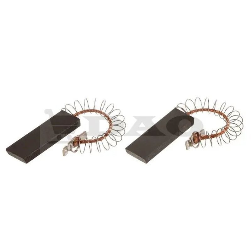 TEMU Dao Collector Brushes, 12x6x33mm, With Wire And Spring, Carbon-graphite, C5, For Washing Machines / Vacuum Cleaners