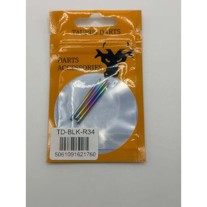 Taurus Rainbow Plain Dart Points 30-50Mm (1 Set)