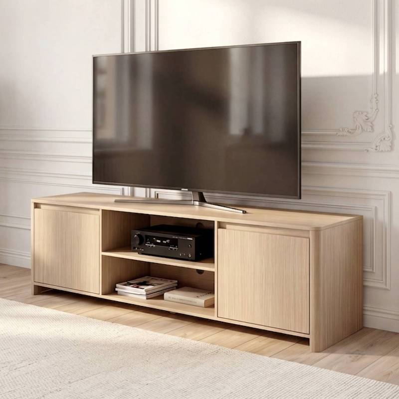 Tv Cabinet Takranmaa With 2 Doors 150 X 40 X 50 Cm Oak Optic