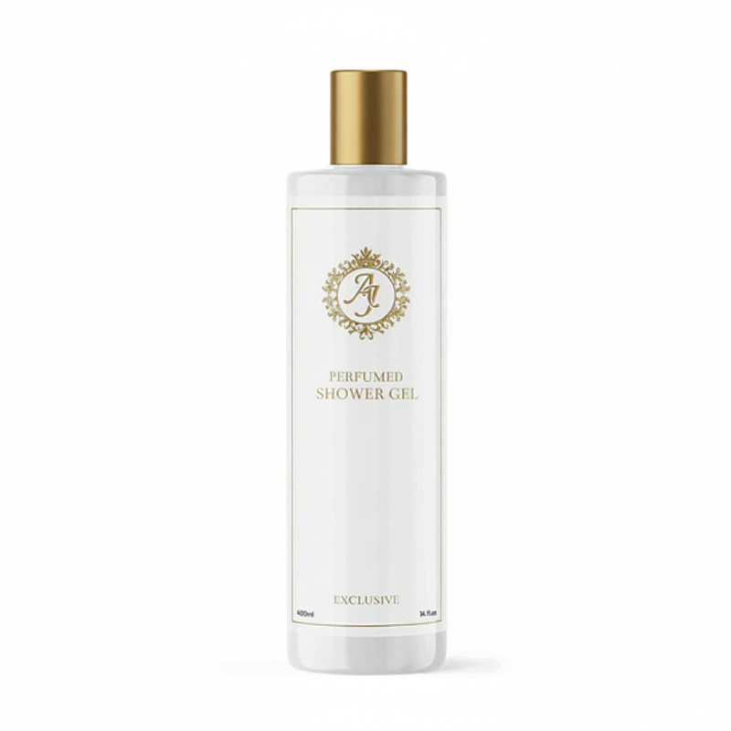 Image of Aj Deluxe Perfumed Body Gel No. 734 - - 400 Ml - Ladies' Care With An Elegant, Floral-creamy Character, Bright Opening With And Orange , Sensual Background Of Vanilla And .