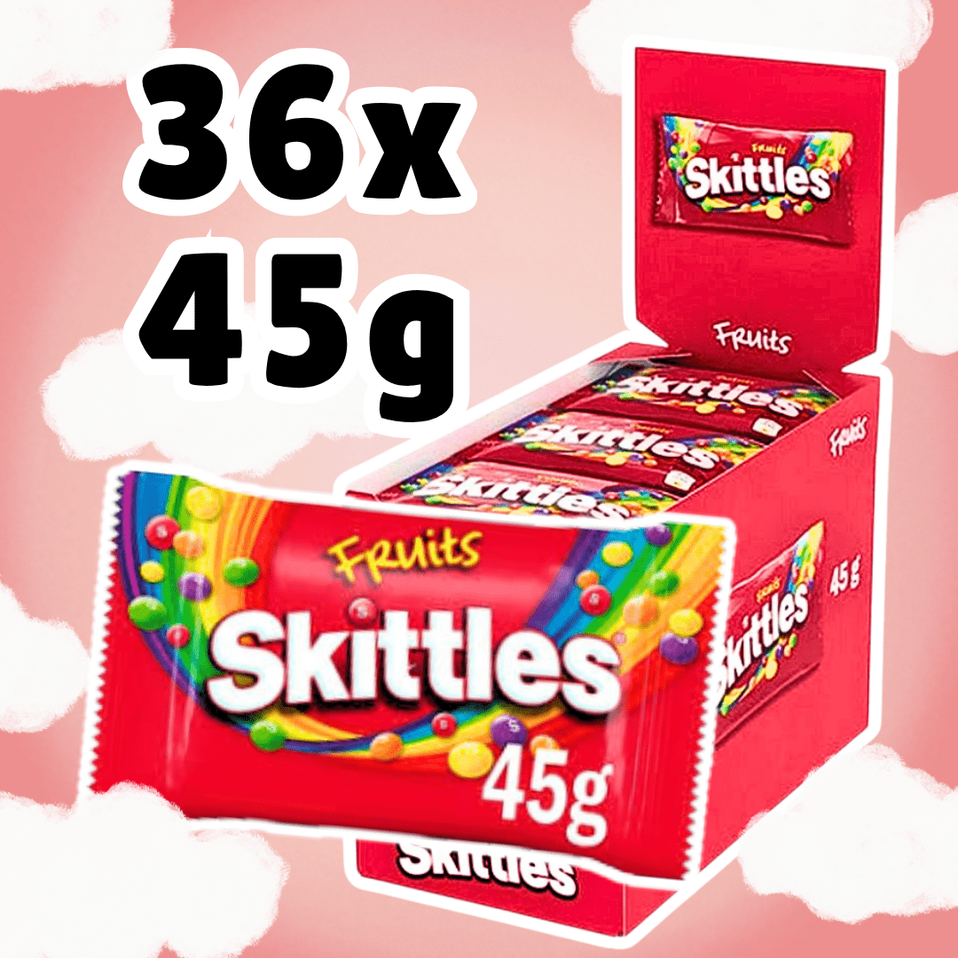 Image of 36x Skittles Original Fruit Candies – 36 X 45 G – Fruity Chewy Candies In A Multipack