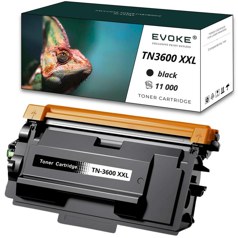 Image of Compatible Toner Replacement For Brother Tn-3600xxl Tn3600xxl Tn-3600 Tn3600, Black, Yields 11,000 Pages, Laser Toner, , For Brother Hl-l5210dw Hl-l6210dw Mfc-l5710dw Dcp-l5510dw