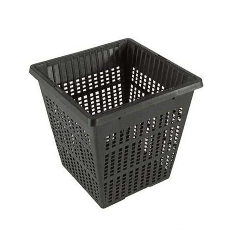 TEMU Water Plant Basket 11x11x11cm - Square Plastic Planter For Aquatic And Pond Gardens