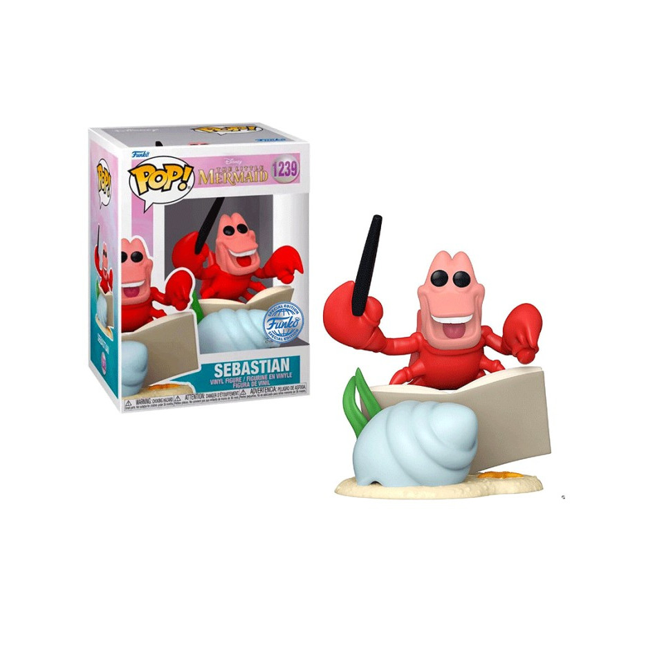 TEMU Pop Funko de Sebastián de Disney 1239