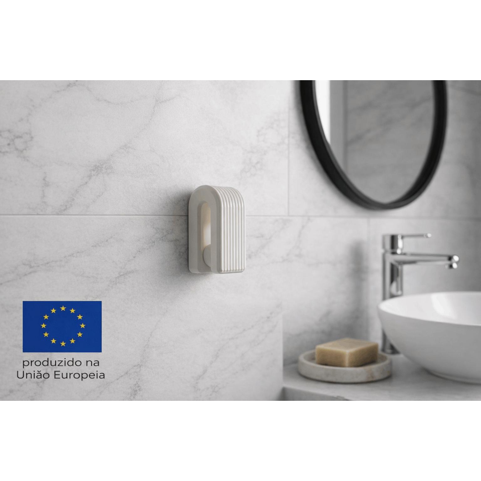 TEMU Kit de toallero Gravity, 2x PETG 3D - Instalación adhesiva sin taladrar - Diseño moderno para baño y cocina