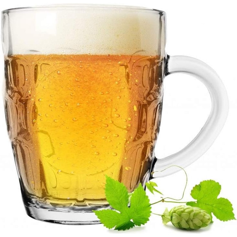 Kufel do piwa 500 ml z pod grawer LUXITO Beczka szklany pokal do piwa prezent szkło: retailer-supplied image