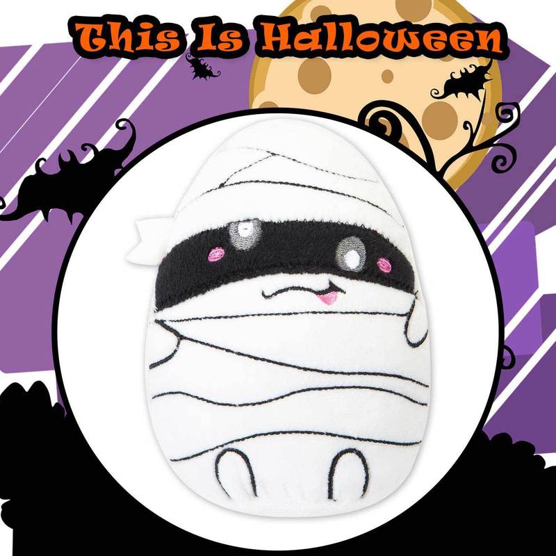 Mummy Soft Toy Halloween Themed Plush, 16cm x 10cm
