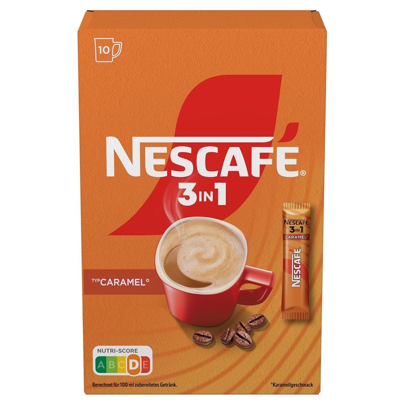 Nescafé 3in1 Type Caramel 10pcs Expiration Date:01.2027