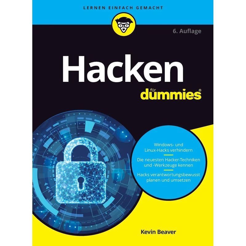 Hacking For Dummies - Paperback - Kevin Beaver (et Al.) - For Dummies - 396 Pages - German - 2020 - Wiley Vch Gmbh - Ean 9783527717958