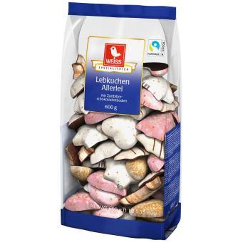 White Gingerbread Assortment 600g