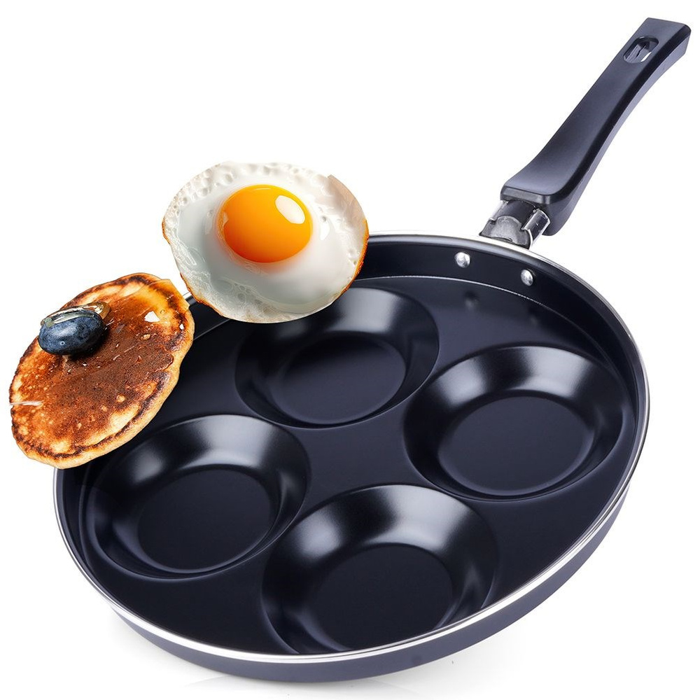 Image of Egg Pan With 4 Holes, 25 Cm