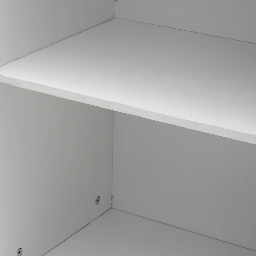 180cm Tall Wooden Bookcase with 3 Drawers
