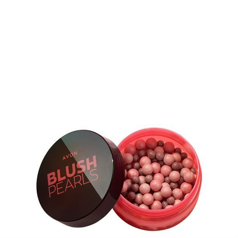 Image of Avon Rose In Pearl Balls Powder Shade Deep