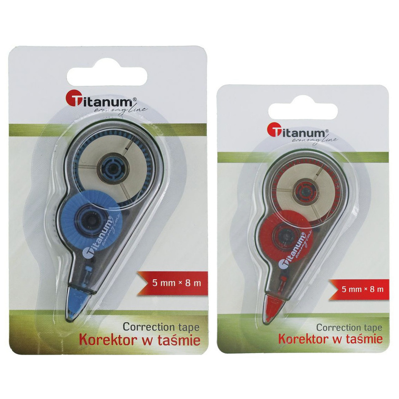 Image of Correction Tape For Mice, 5 Mm X 8 M, Titanium
