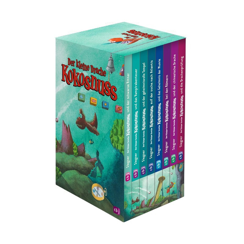 The Little Coconut Dragon - Anniversary Slipcase - Ingo Siegner - Hardcover - Ean 9783570180006