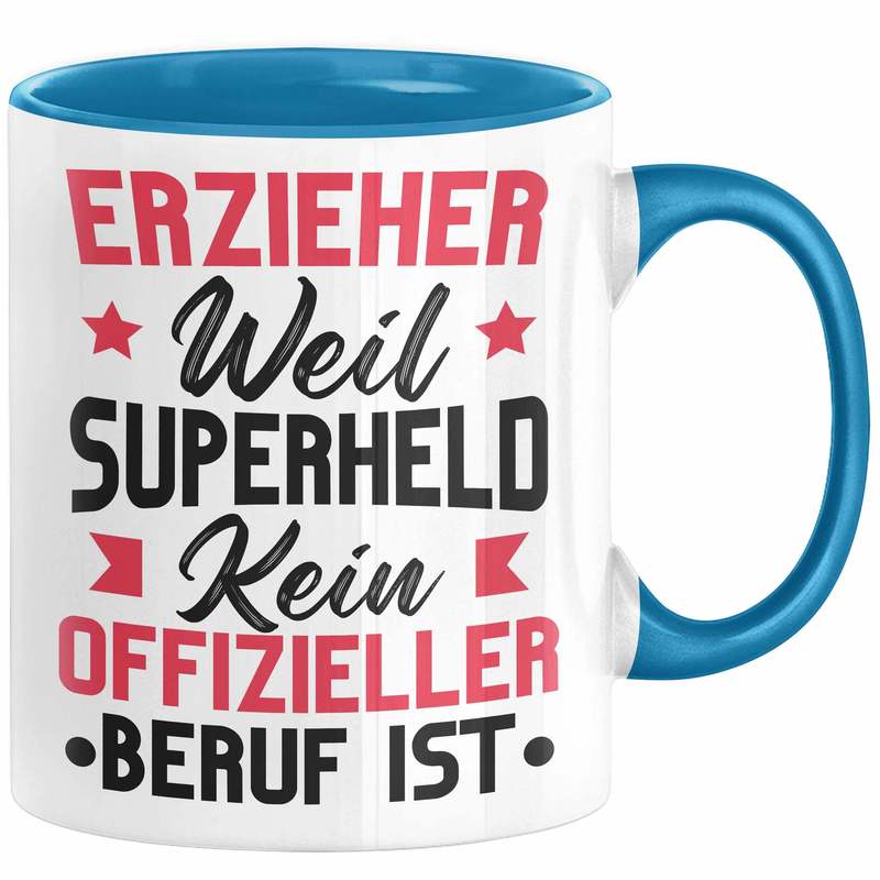 Educator Mug Gift Quote: Superhero An Official Job