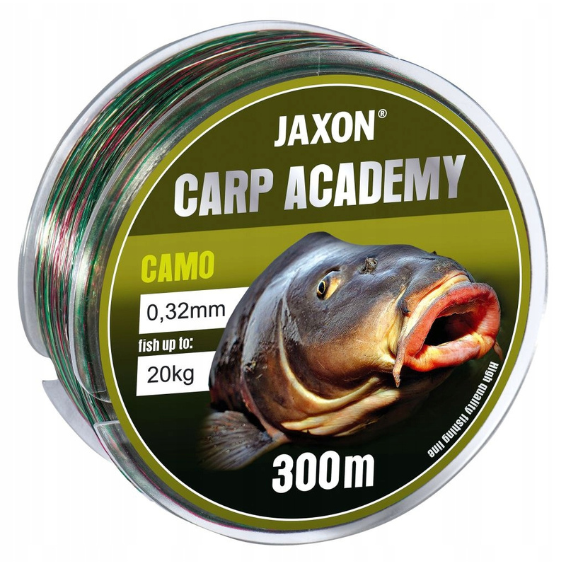Image of Camo Fishing Line 0.32mm 300m: Superior Blending & Abrasion Resistance For Carp & . Knot Strength & Smooth Casts For Catches. Durable And Reliable Gear.