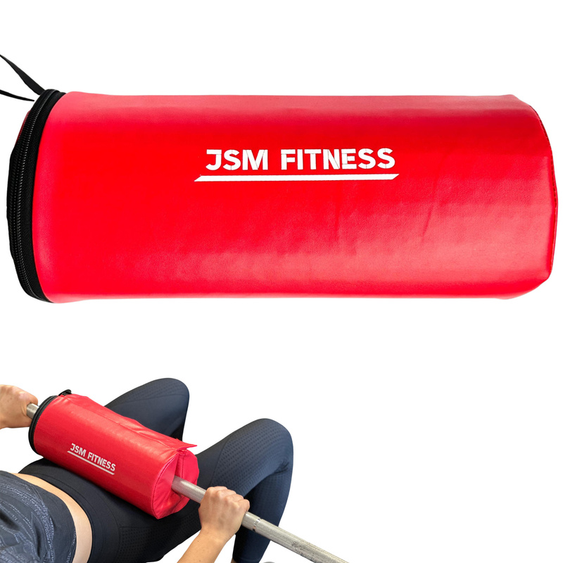 TEMU Para Barra Hip Thrust - Cojín Protector Para Cadera, Para Glúteos - Levantamiento De Pesas, Entrenamiento De , Fitness, Cierre , Espuma EPE, 32