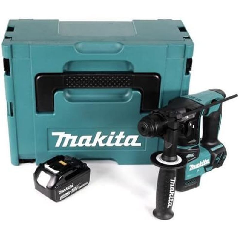 Image of Makita Dhr171t1j Sds Plus Cordless Hammer Drill + 1x 5.0ah Battery + Makpac - Without Charger