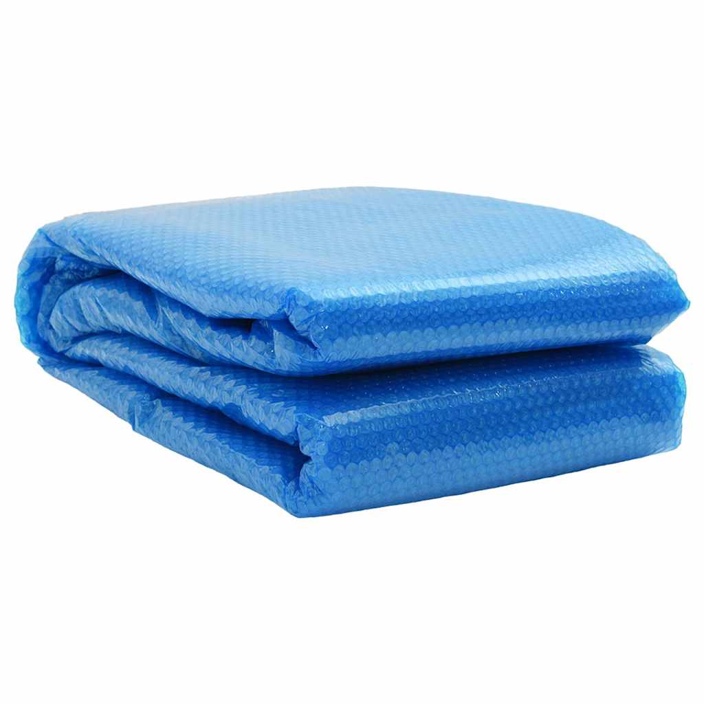 Image of Pool Tarpaulin Solar Pool Cover Tarpaulin Pool Cover Heat Tarpaulin Rectangular 500x300cm Pe Blue